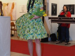 Fashion Show in der Contemplor Galerie Wien am 14. 03. 2024